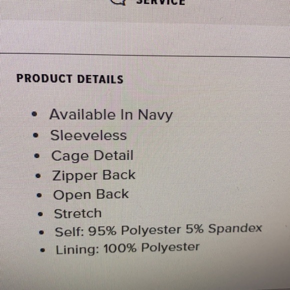 Navy wrapped up fashion Nova dress - Picture 5 of 6